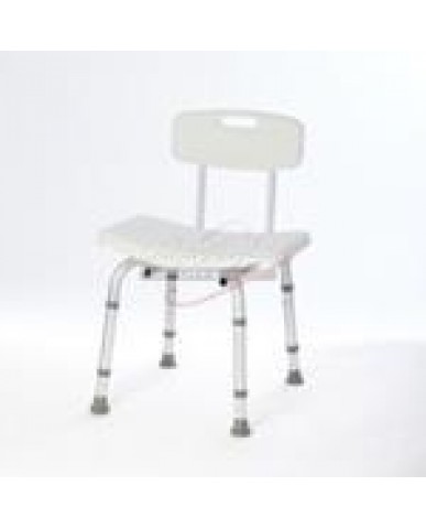 Bariatric Shower Chair with Back - White