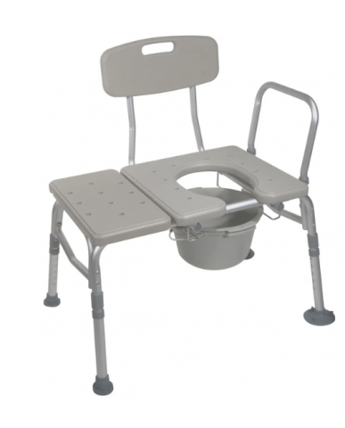 Combination Transfer Bench/Commode
