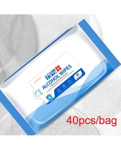 75% Disinfecting Alcohol Wipes - 50 or 40 per pack