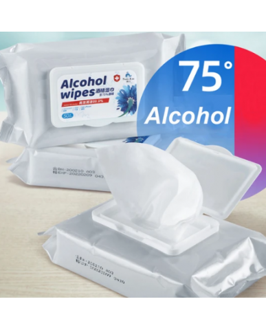 75% Disinfecting Alcohol Wipes - 50 or 40 per pack